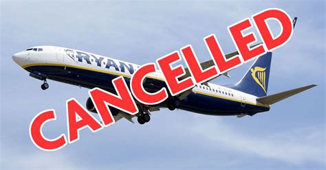 01 EST. . Ryanair flights to murcia cancelled